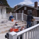 patio tile steps repair